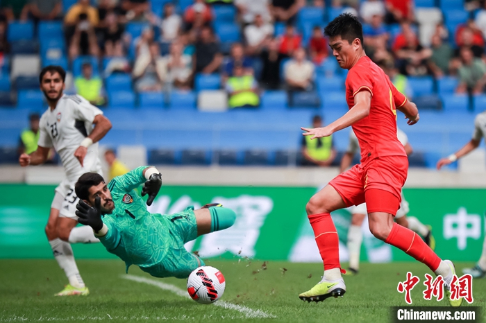 中国国奥巴黎奥运亚洲区资格赛0-0战平阿联酋，