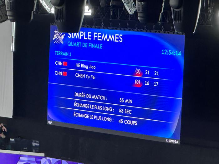 何冰娇击败陈雨菲晋级女单半决赛：以稳健防守