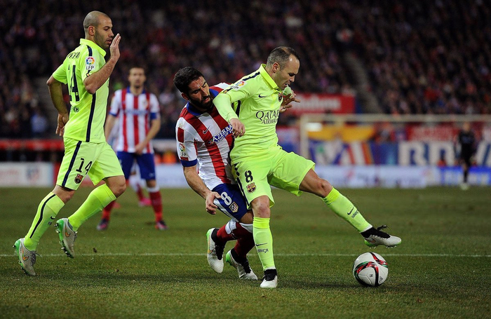 梅西绝杀助巴萨逆转马竞晋级国王杯四强